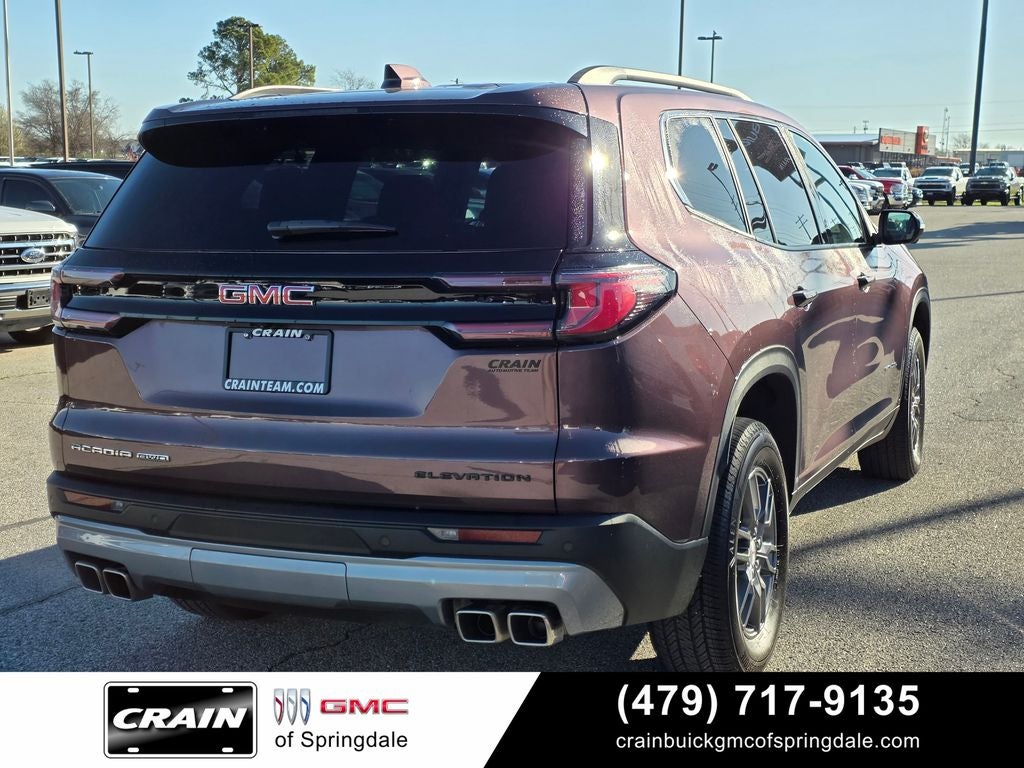 2025 GMC Acadia Elevation