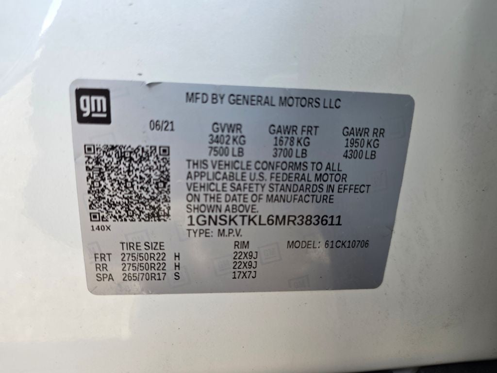 2021 Chevrolet Tahoe High Country