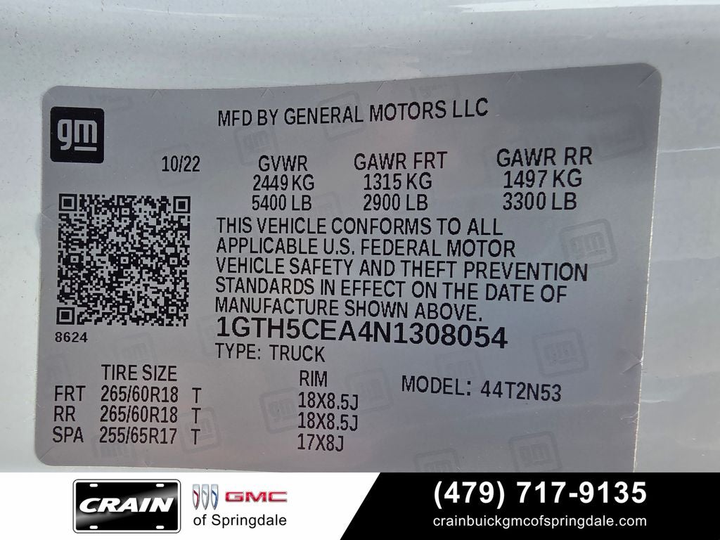 2022 GMC Canyon Elevation