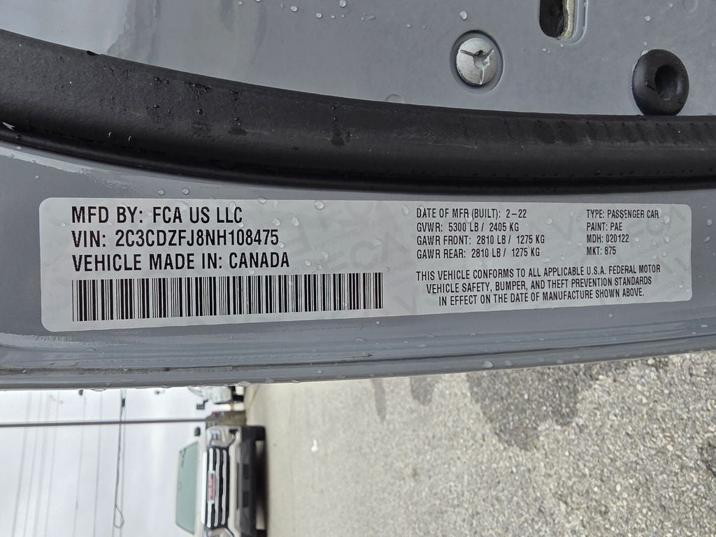 2022 Dodge Challenger R/T Scat Pack