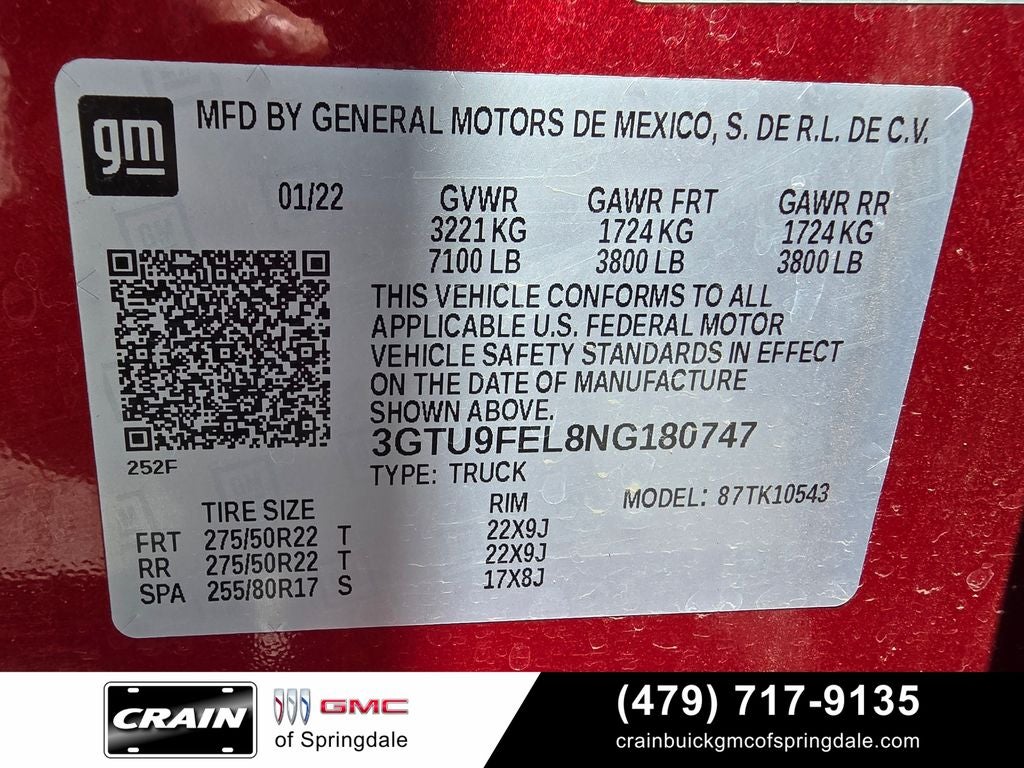 2022 GMC Sierra 1500 Limited Denali Premium Package