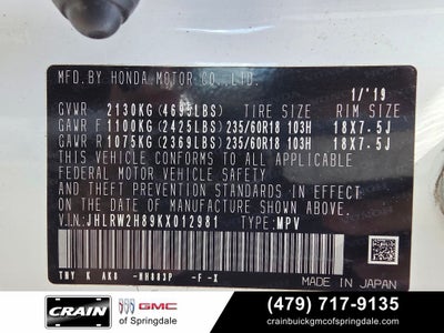 2019 Honda CR-V EX-L