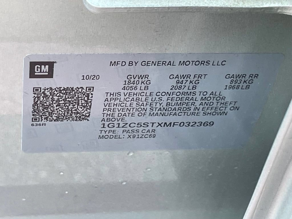 2021 Chevrolet Malibu LS
