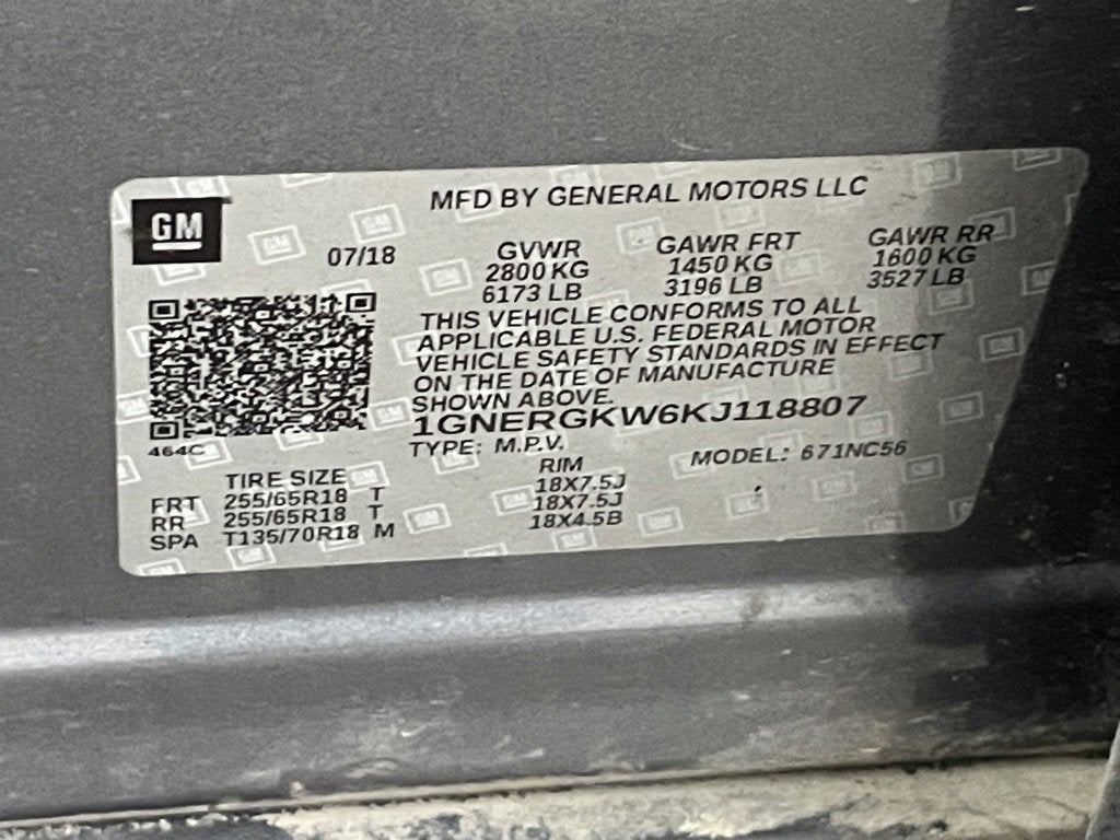 2019 Chevrolet Traverse LT Cloth