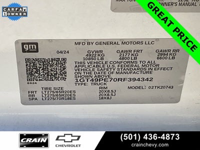 2024 GMC Sierra 2500 HD AT4