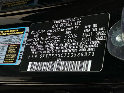 2025 Kia Telluride S