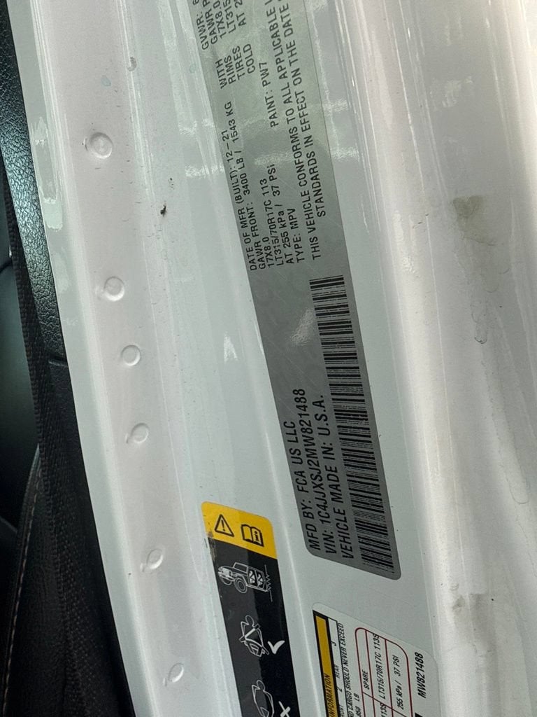 2021 Jeep Wrangler Unlimited Rubicon 392