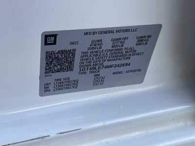 2021 GMC Sierra 2500 HD Sierra