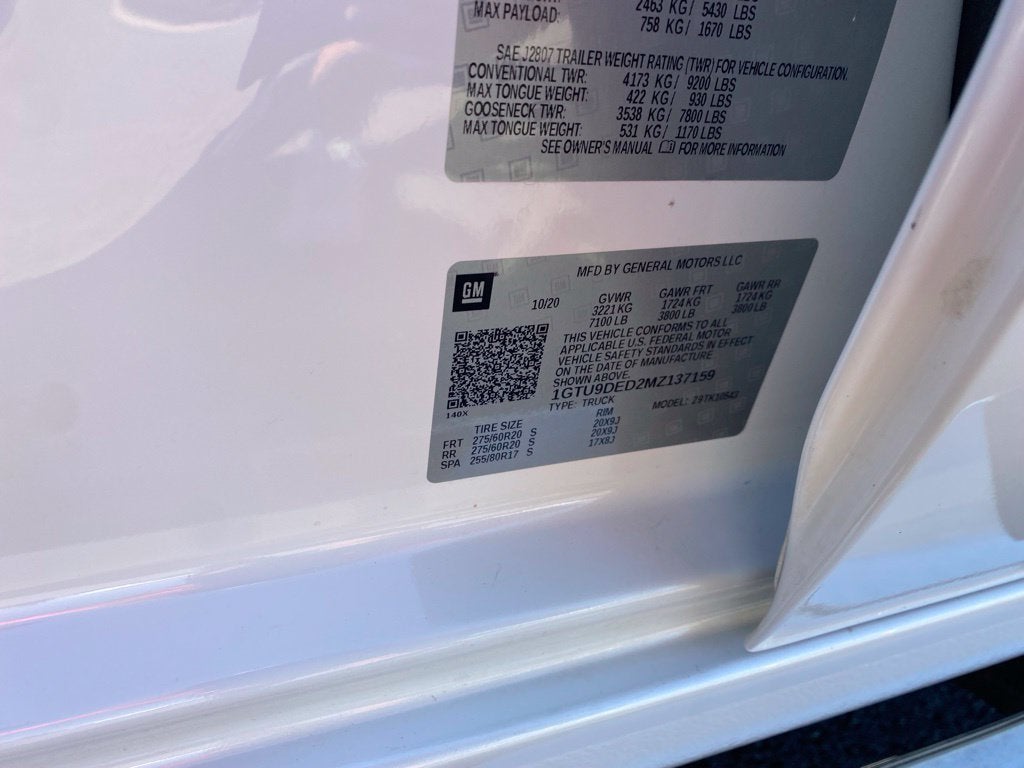 2021 GMC Sierra 1500 SLT