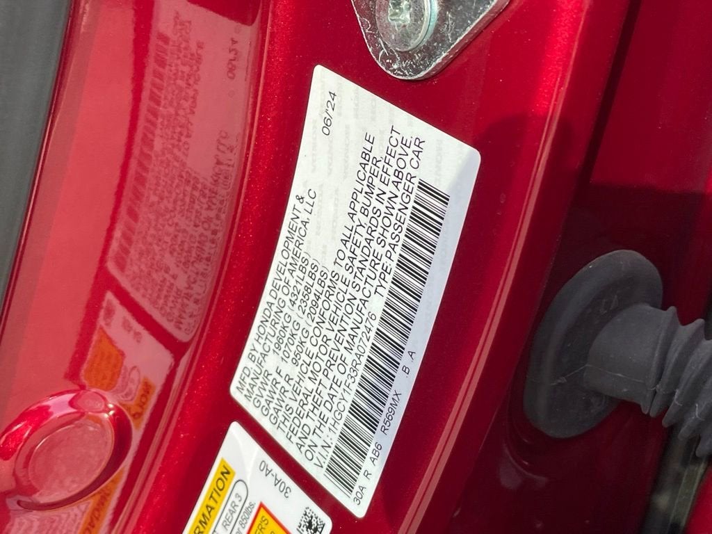 2024 Honda Accord Sedan EX