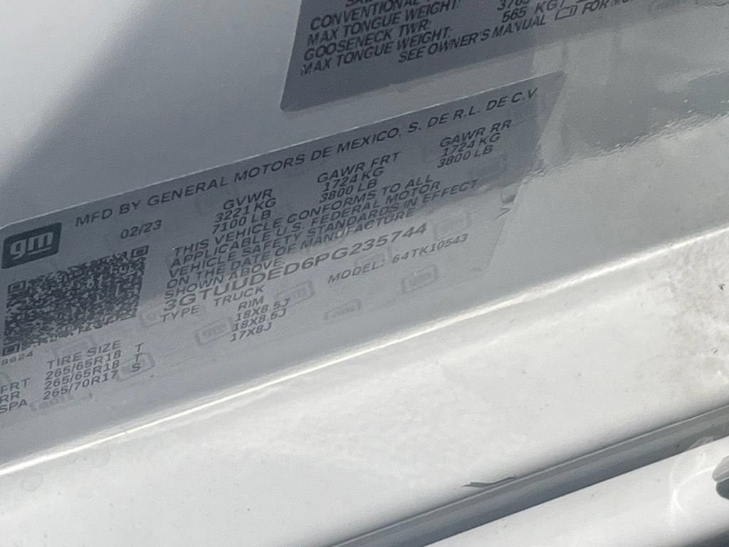 2023 GMC Sierra 1500 SLT