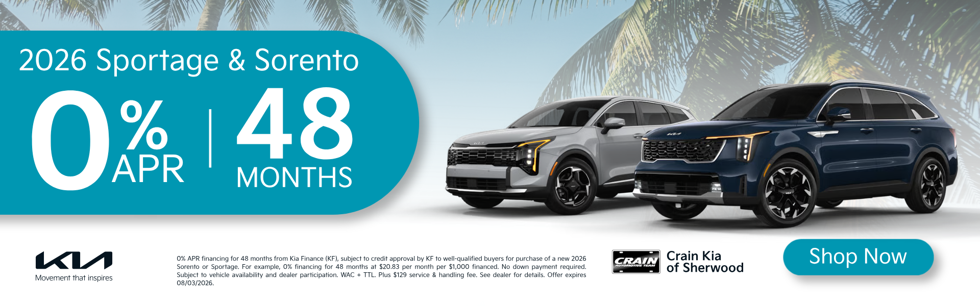 0% APR 48 months