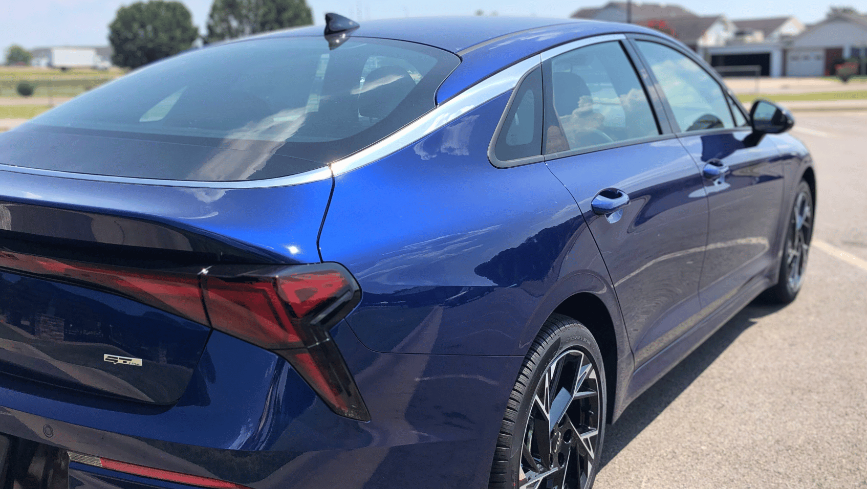 Side View of the 2025 Kia K5