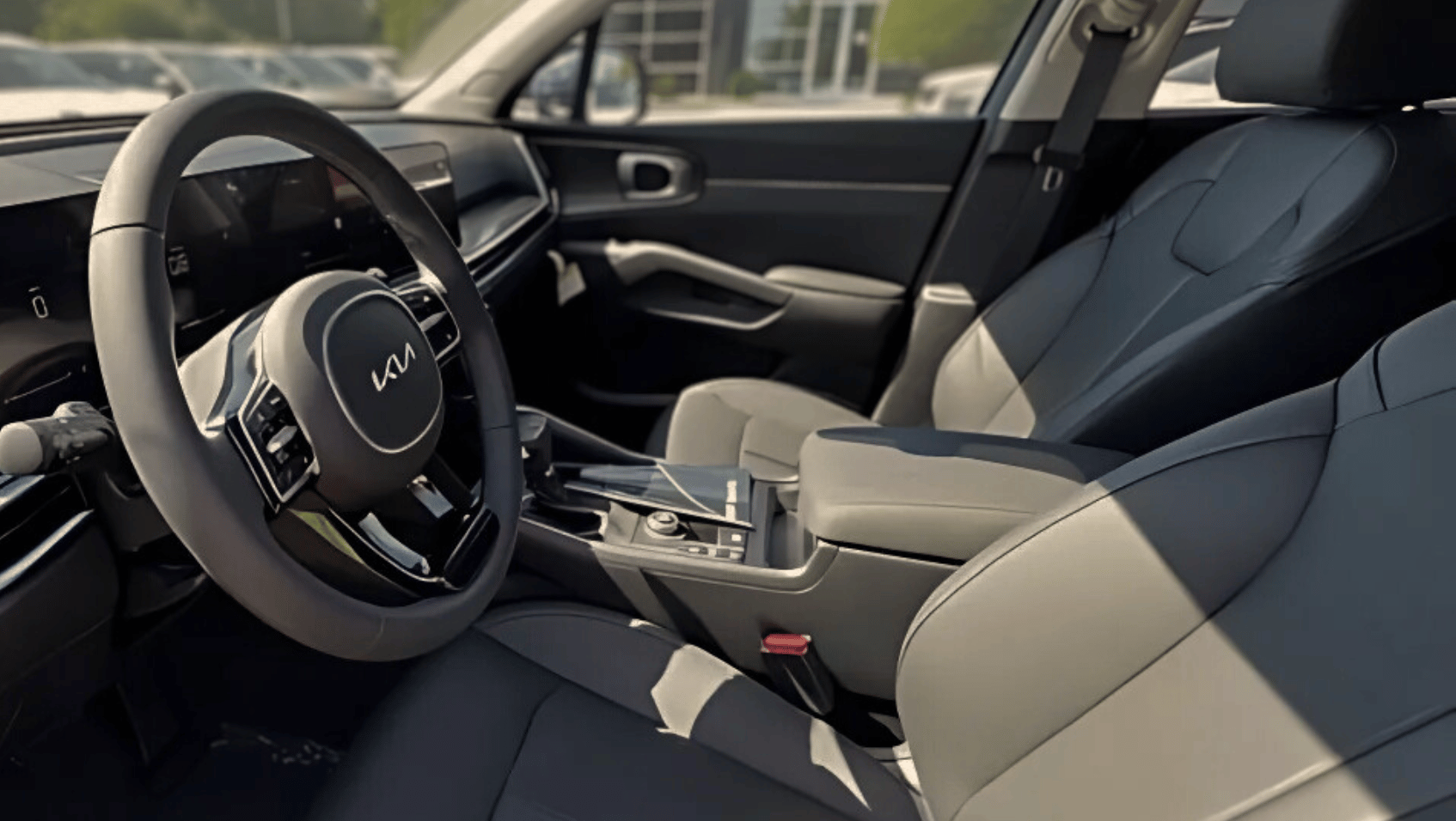 Interior View of the 2025 Kia Sportage