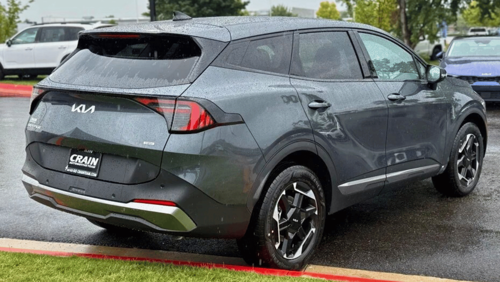 2026 Kia Sportage Hybrid Rear at Crain Kia of Sherwood - Your Local Sherwood Kia Dealer