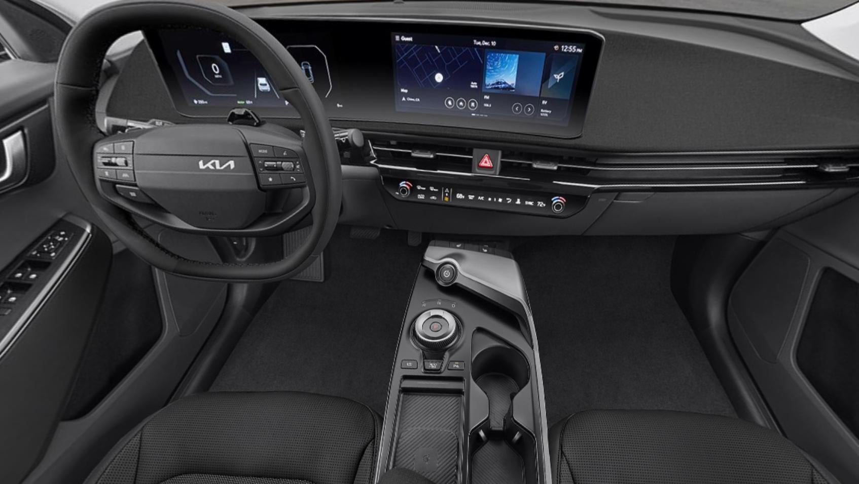 2026 Kia EV6 interior at Crain Kia of Sherwood