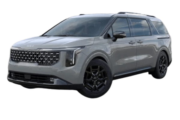 Grey 2026 Kia Carnival MPV at Crain Kia of Sherwood at Sherwood, AR Kia Dealership