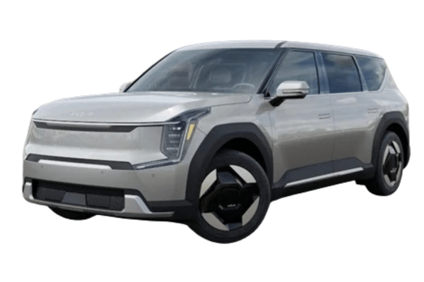 Grey 2026 Kia EV9 Electric Vehicle at Crain Kia of Sherwood at Sherwood, AR Kia Dealership