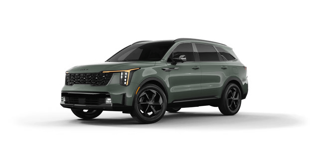 Green 2026 Kia Sorento at Crain Kia of Sherwood