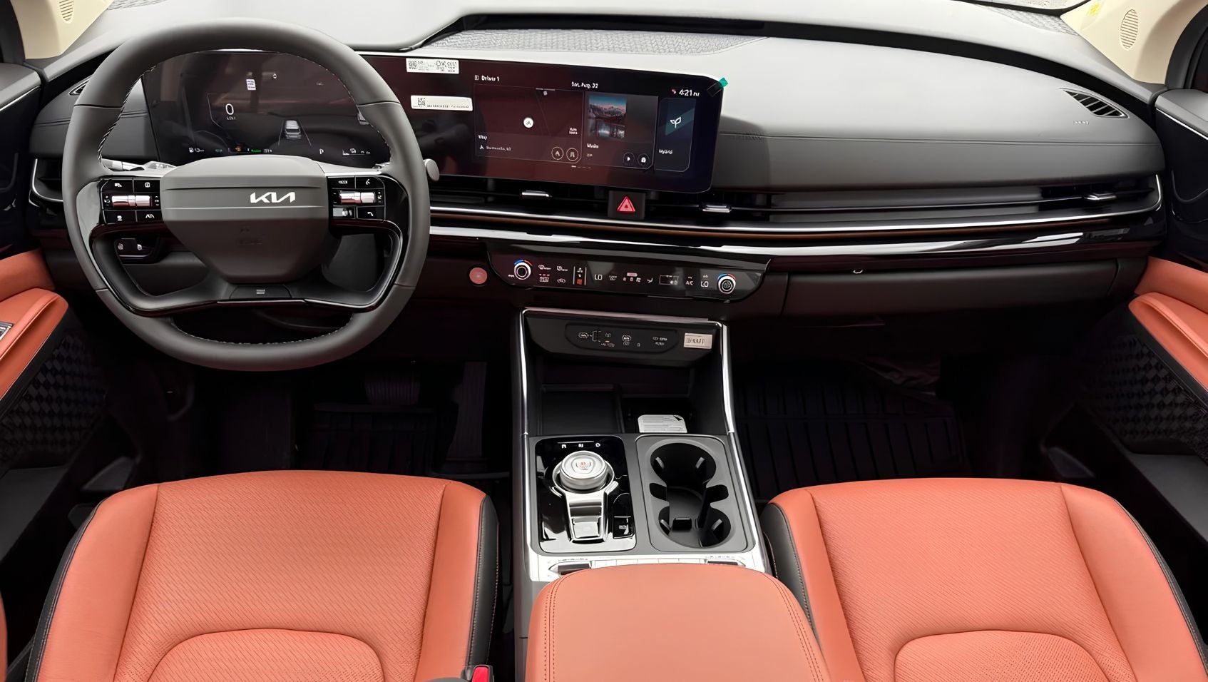 2027 Kia Carnival Hybrid Interior at Crain Kia of Sherwood